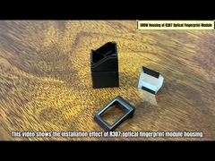 Black Fingerprint Module Housing Shell Durable Enhanced Protection