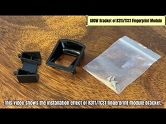 Compact Black Fingerprint Module Brackets Lightweight Customizable
