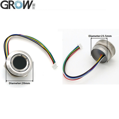 Round High Precision Finger Print Scanner Module Arduino Finger Print Scanner