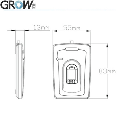 Ultrathin External Fingerprint Scanner DC 5V 508 dpi Resolution Strong Adaptability