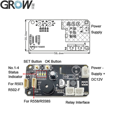 High Precision Access Control Fingerprint Recognition Module Biometric Sensor For Arduino