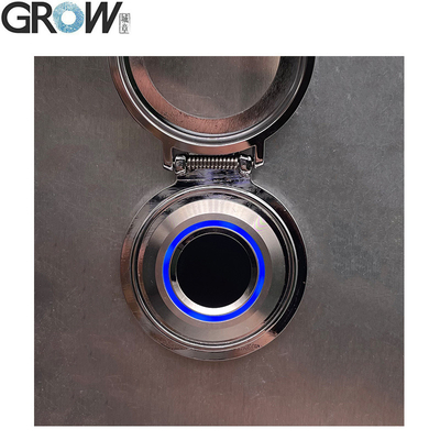 Dustproof R503 Fingerprint Zinc Alloy Enclosure High Strength