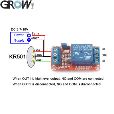DC3.3-10V Fingerprint Control Board High Level Output Convenient
