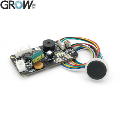Round Integrated Capacitive Fingerprint Sensor Arduino Fingerprint Access Control Board