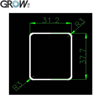 Stainless Steel Metallic Fingerprint Module Sliver Bracket Silver Gilt Mounting Bracket R307