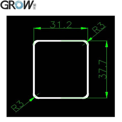White Secure Fingerprint Mounting Braket R301t Plastic Bracket