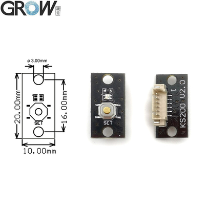 GROW KS200 4*AA Battery or DC3.7V--6.5V Motor Output Lower Power Consumption Fingerprint Control Board for Door Access Control