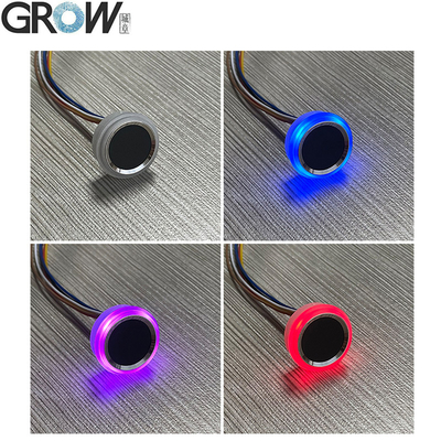 IP65 Fingerprint Sensor Module Small DC3.3V RGB LED High Accuracy