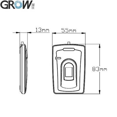 Biometric Android Desktop Fingerprint Scanner External Fingerprint Sensor