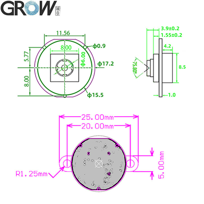 Easy Integration Barcode Scanner Module Small Customizable High Performance