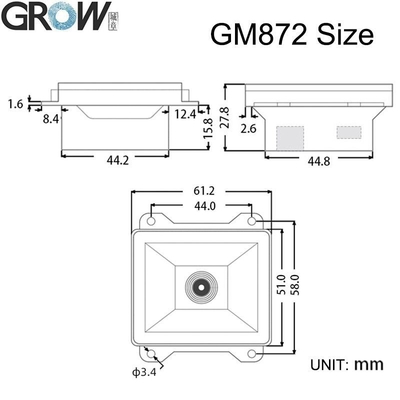 Lightweight Barcode Scanner Module Low Power Consumption Plug And Play Operation