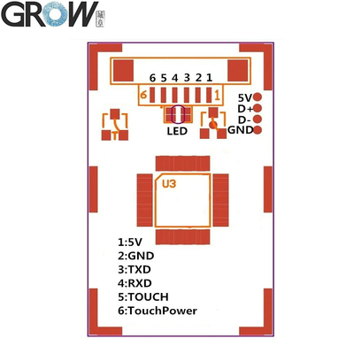 3000 Capacity Fingerprint Sensor Module For Android Linux Windows