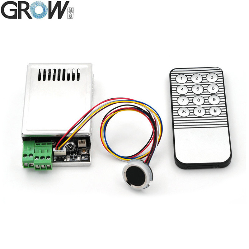 Round Capacitive Fingerprint Sensor Module Jog Mode With Remote Control