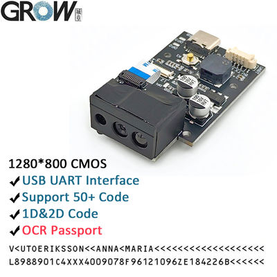GROW GM69Pro USB UART Interface QR Code Barcode Reader Module
